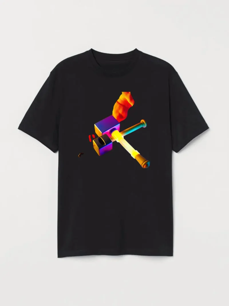 All Is Calm All Is Bright Finyxgap T-Shirt - Image 2
