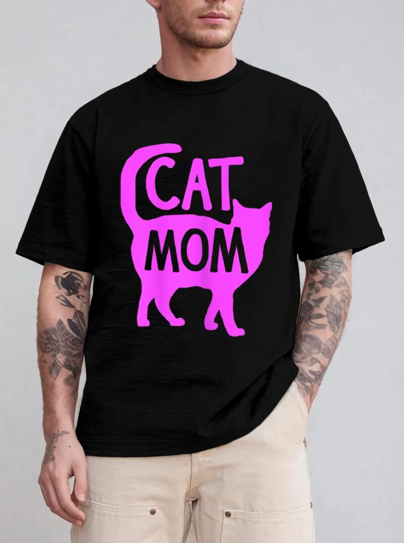 Best Cat Mom Mothers Day Women Kitty Mommy Mama Christmas T-Shirt