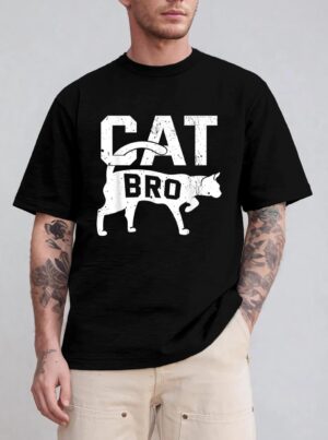 Cat Bro Kitten Pet Owner Meow T-Shirt