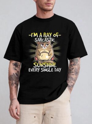 Cat I M A Ray Of Sarcastic Sunshine Every Single Day T-Shirt