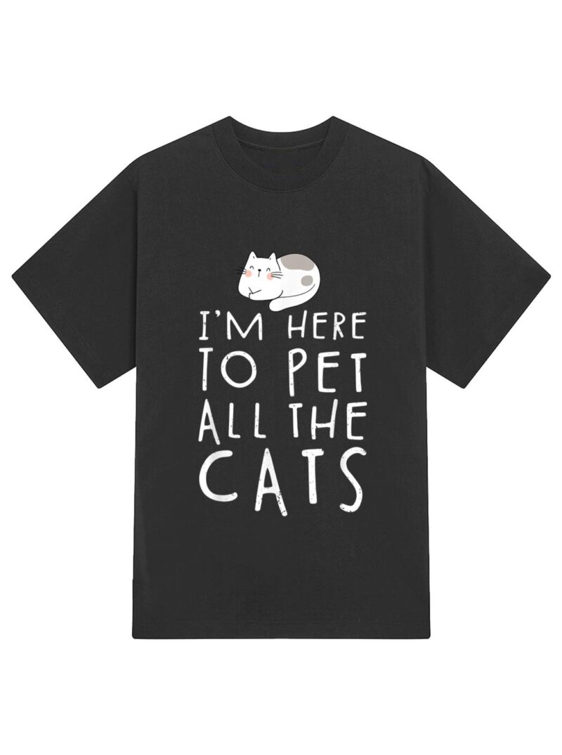 Cat Lover Tshirts, Funny Cat Tee, Cat Gifts, Cat T-Shirt - Image 2