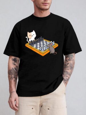 Cat Owner Chess Board Grandmaster Board Game Chess Player T-Shirt