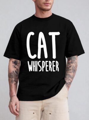 Cat Whisperer Funny and Cute Cat T-Shirt