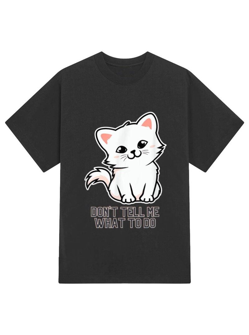 Don Ell Me What O Do Meme Funny Retro Style Vintage Cats T-Shirt - Image 2