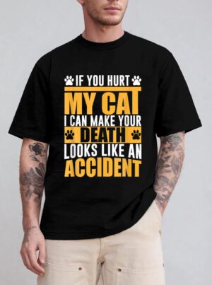 Funny Sarcastic Cat Lovers Cool Cat Dad Cat Lady T-Shirt