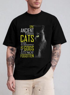 In Ancient Imes Cats Were Worshipped As Gods Cat T-Shirt