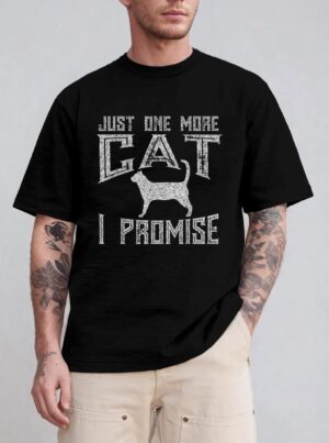 Just One More Cat I Promise Kitty Lover T-Shirt