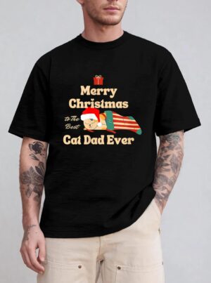 Merry Christmas Cat Friends T-Shirt
