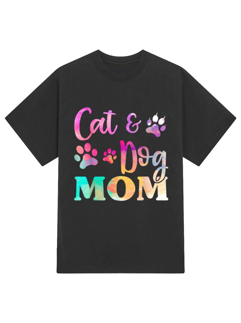 Pet Cat Dog Mom Shirt For Women, Mothers Day T-Shirt - Image 2