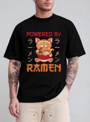 Ramen Cat Kawaii Anime Japanese Food Gift T-Shirt