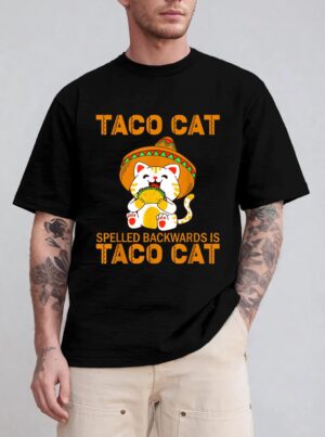TacoCat Taco Cat Cinco de Mayo TacoCat Tacos T-Shirt