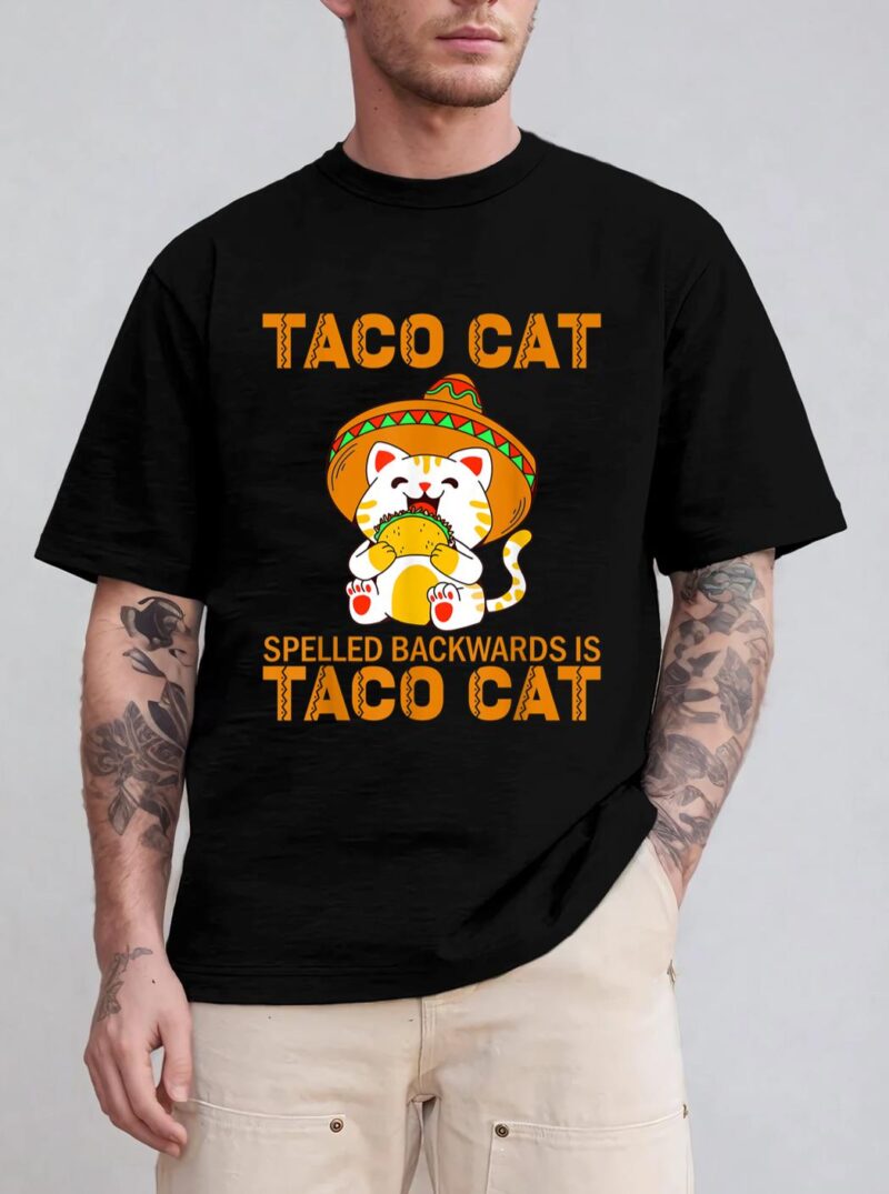 TacoCat Taco Cat Cinco de Mayo TacoCat Tacos T-Shirt