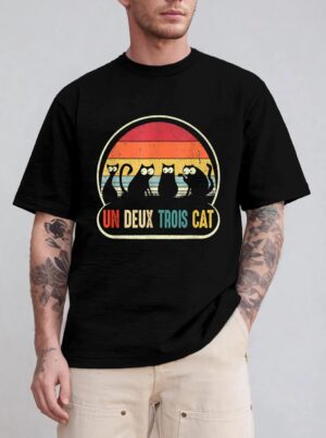 Vintage Cat Tell Your Cat I Said Pspsps Retro Meow Kitty Cat T-Shirt